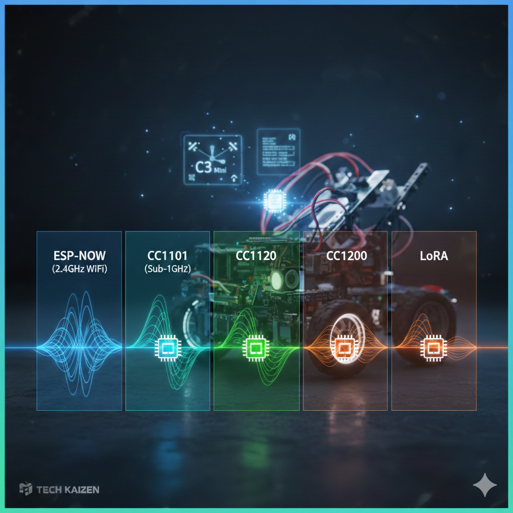 WiFi의 한계를 넘어, ESP32-C3와 무선 모듈의 만남