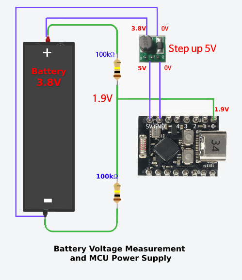 내 RC카 배터리 얼마나 남았을까? 분압 저항으로 구현하는 실시간 전압계