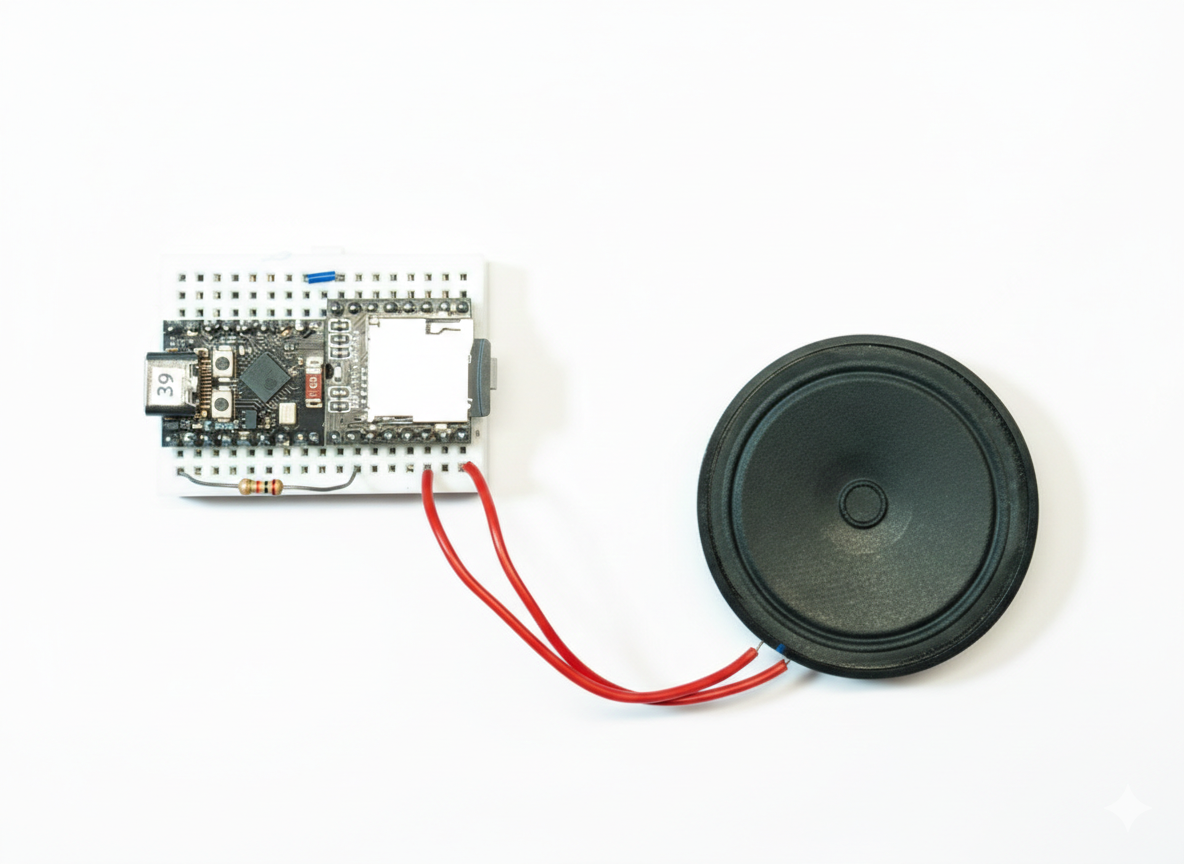 가장 작고 강력한 오디오 모듈, DFPlayer Mini를 ESP32-C3로 완벽 제어하기