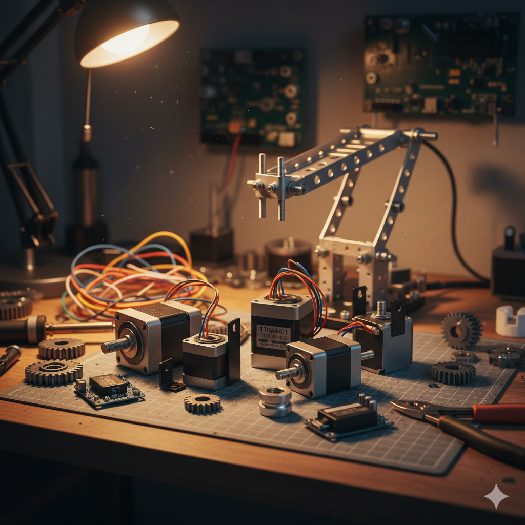 NEMA 17부터 28BYJ-48까지: 내 프로젝트에 딱 맞는 스텝모터 고르기