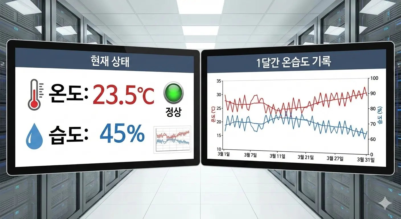[스마트홈] 모니터링 & 리모콘 화면