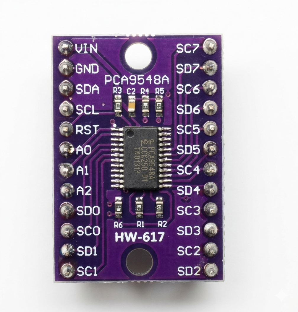 I2C 주소 똑같아도 상관없음! 멀티플랙서 TCA9548A 사용법
