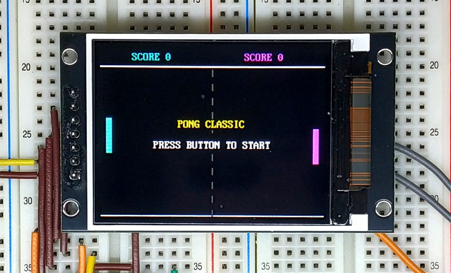 ESP32로 만든 레트로 감성, 퐁(PONG) 게임기