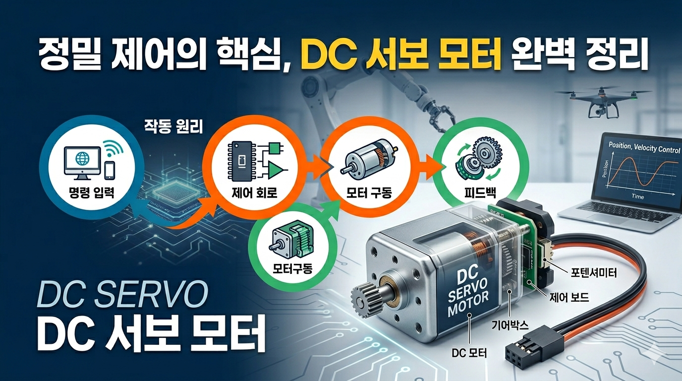 로봇의 근육, ‘DC 서보 모터’