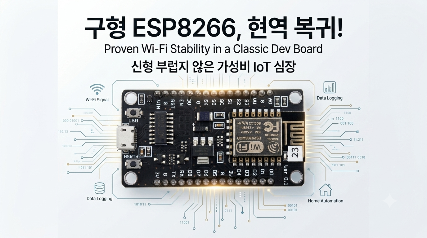 [ESP8266] 구형이라도 괜찮아! 여전히 현역인 NodeMCU 보드의 매력과 핀맵 정리