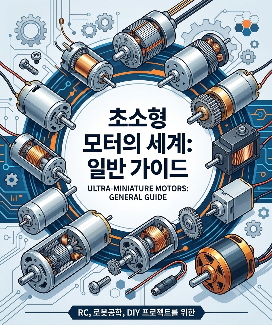 일반 소형 모터들 사양 (과학상자부품)
